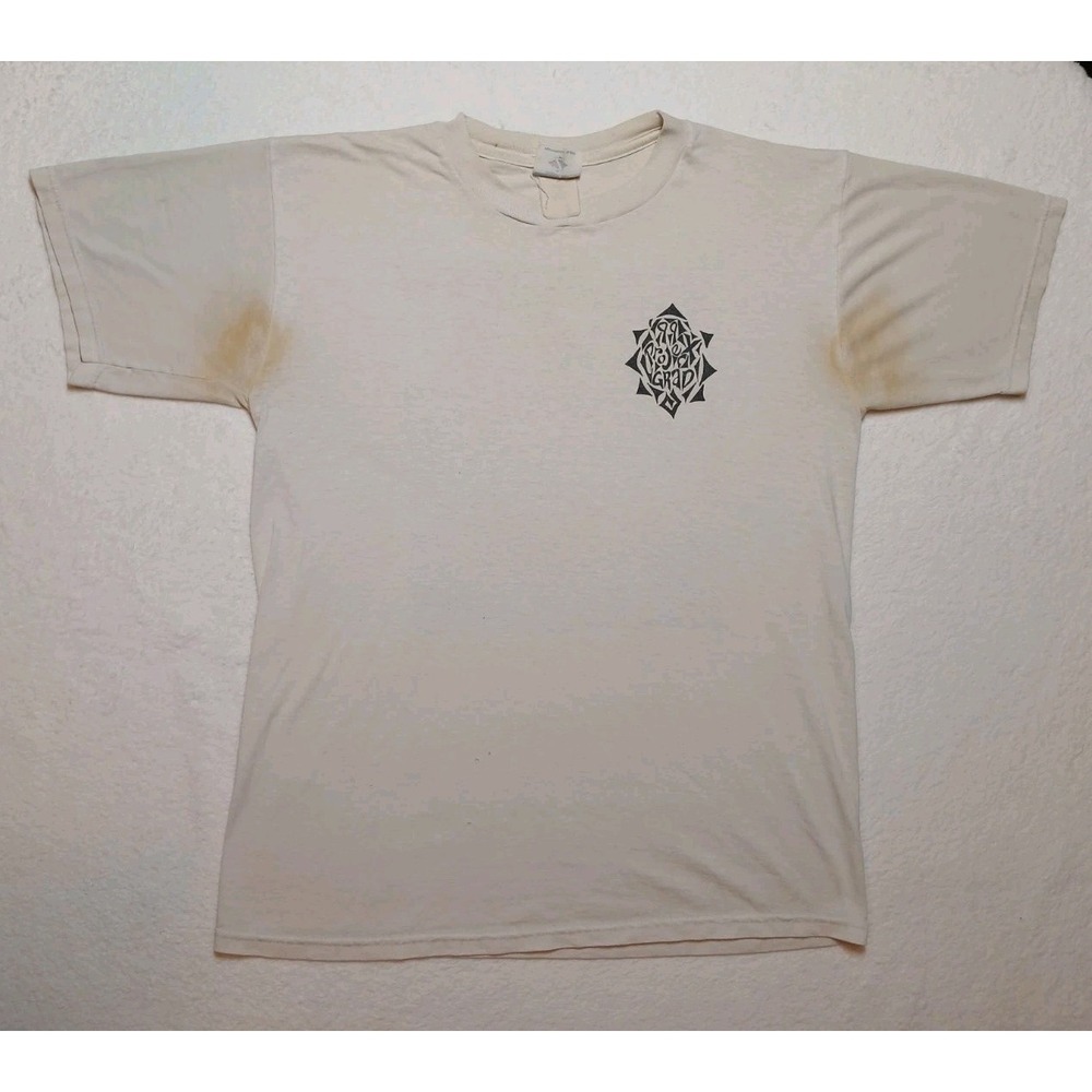 Vintage 1999 Project Graduation T Shirt Freebird Woodcut Art Graphic Size Medium